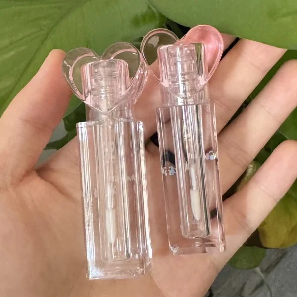 Heart-Shaped Custom tubes lipgloss