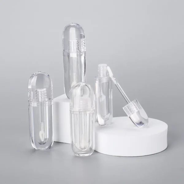 4ML lipgloss tubes custom logo with box