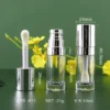 Silver 10ml lipgloss tubes luxury