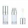 8ml transparent silver lipgloss tubes