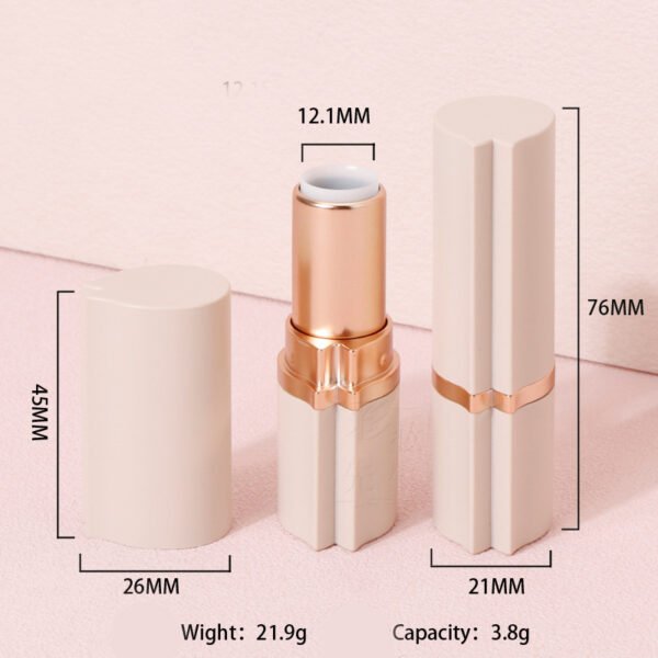 Customized new white lipstick tube 4