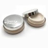 Silver round customization cushion air case