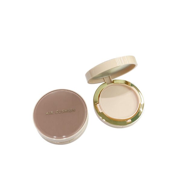 crystal square bb air cushion case empty compact powder case plastic foundation container cosmetics packaging 2