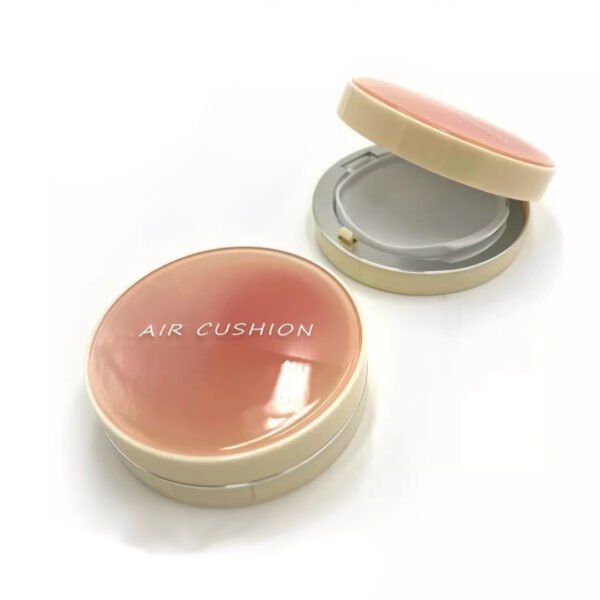 crystal square bb air cushion case empty compact powder case plastic foundation container cosmetics packaging 6