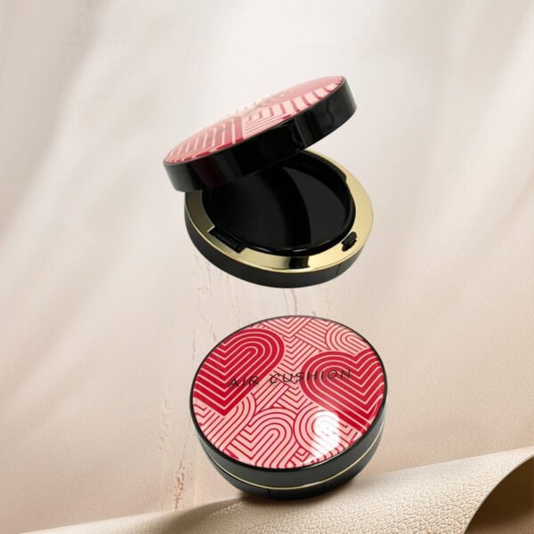 crystal square bb air cushion case empty compact powder case plastic foundation container cosmetics packaging 7