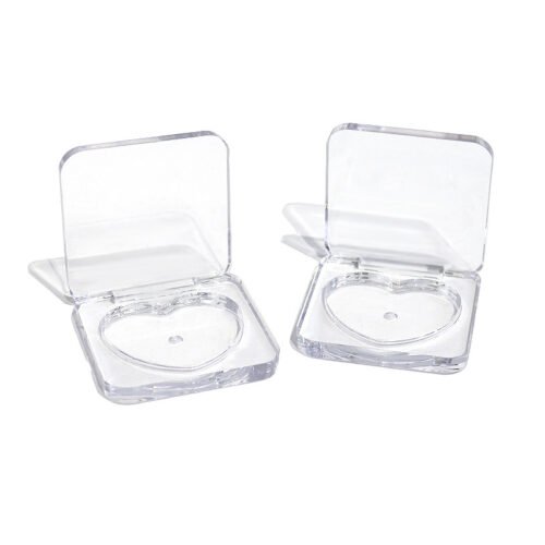 heart shape blusher case