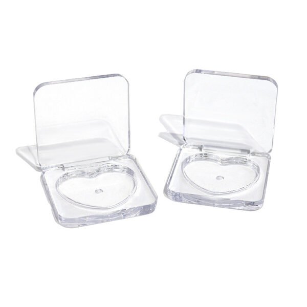 heart shape blusher case