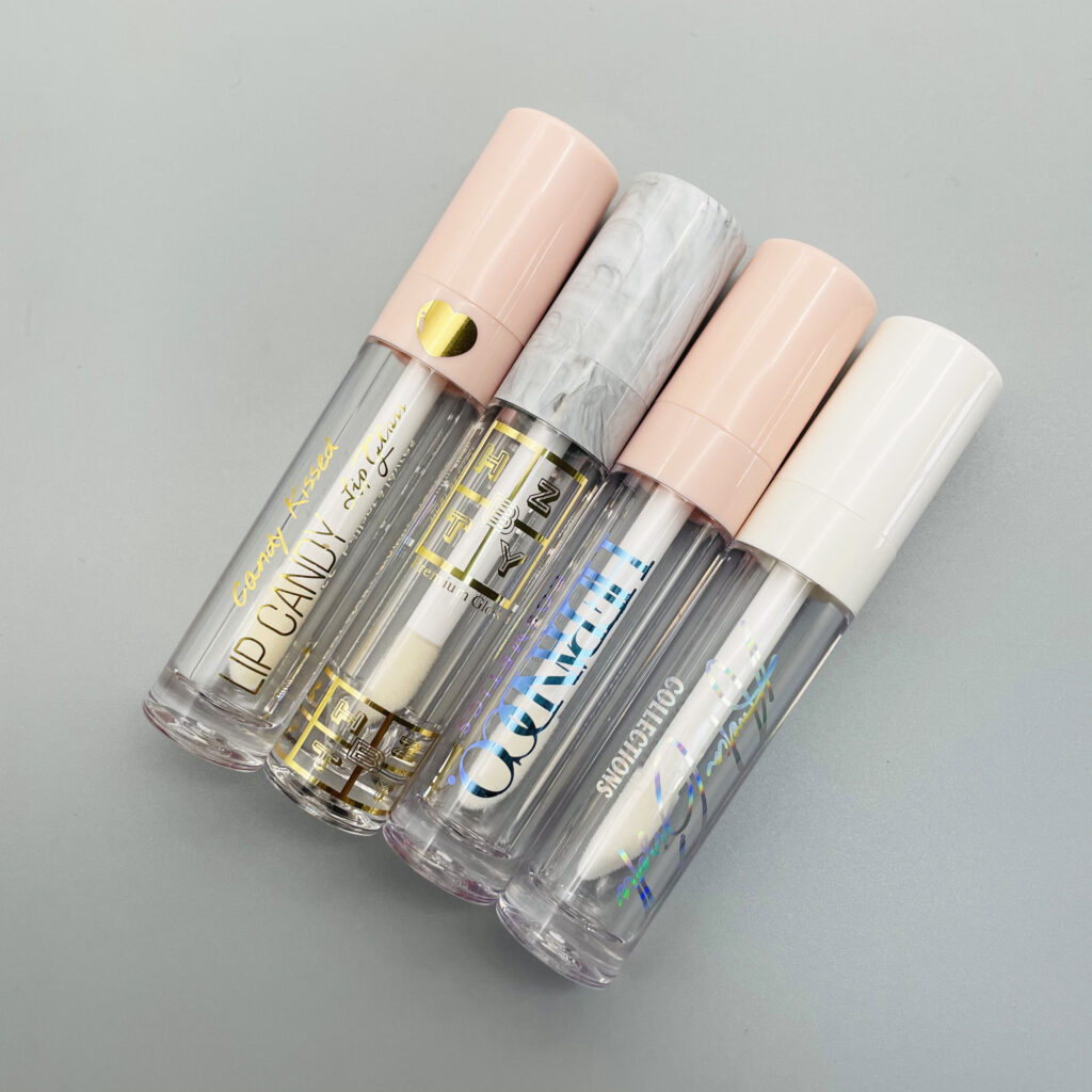 Custom Lip Gloss Tubes with Printed Logo: Everything You Need to Know 4 private label lip gloss packaging process
